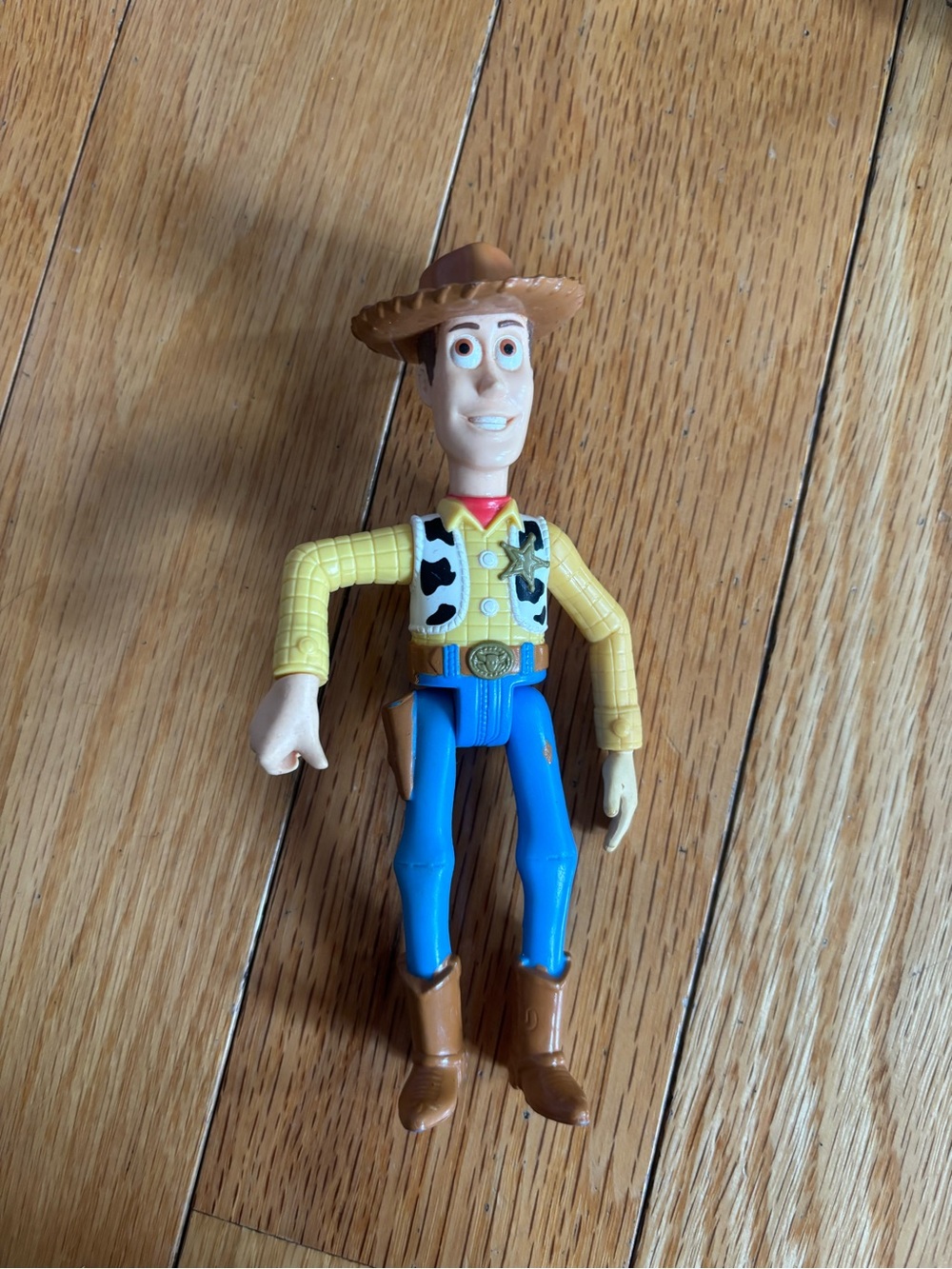 1996 Woody Toy Story Burger King 5.75" Action Figure *Missing Lasso